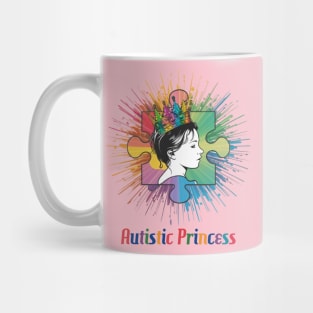 Autistic Daughters, Princess - Light Version Mug